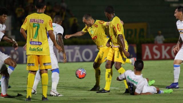 O São Bento abriu o placar, mas acabou levando a virada do Mirassol (Foto: Marcos Freitas/Mirassol)