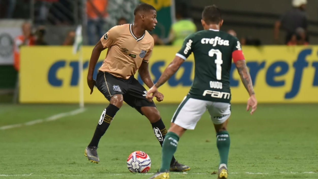 Jean Lucas aproveita 1ª chance como titular no Santos: ‘Está à altura do time’