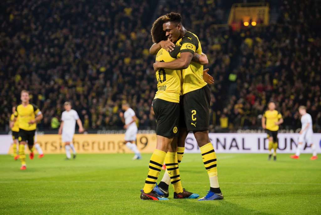 Borussia Dortmund quebrou sequência negativa neste domingo