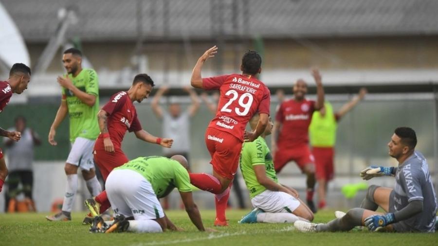 Gaúcho: Herói da vitória do Inter, Sarrafiore projeta mais chances no time