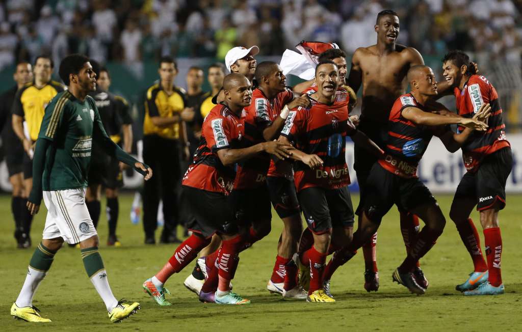 Ituano venceu o Palmeiras no Pacaembu, em 2014, ano no qual conquistou o título estadual.