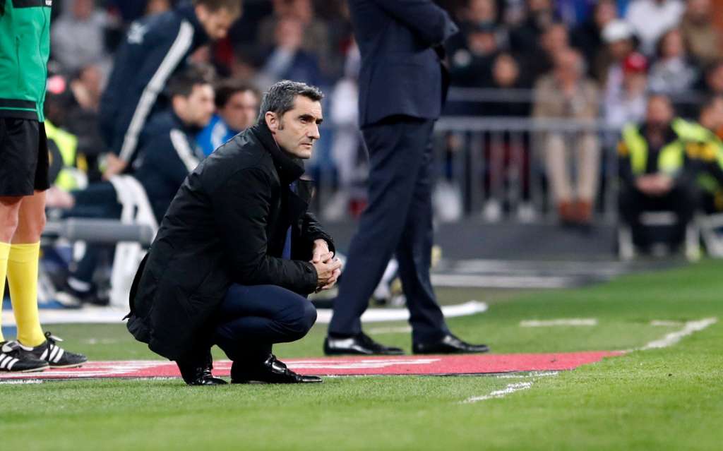 Apesar de vitória, Valverde diz que Barça 'não fez partida redonda' contra o Real