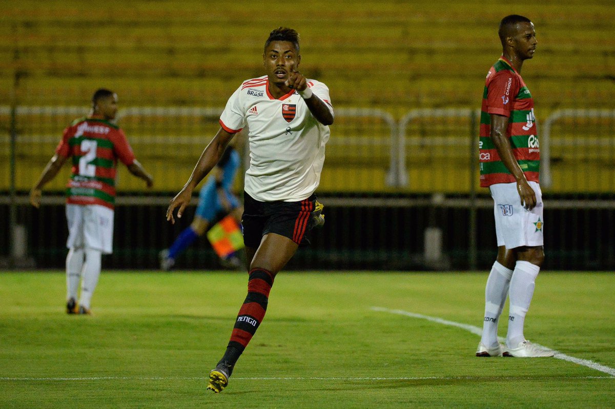 Carioca: Bruno Henrique exalta entrosamento com Gabriel e comemora vitória do Fla