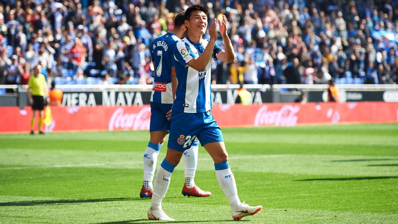 ESPANHOL: Wu Lei se torna primeiro chinês a fazer gol; Alavés sobe para 4º