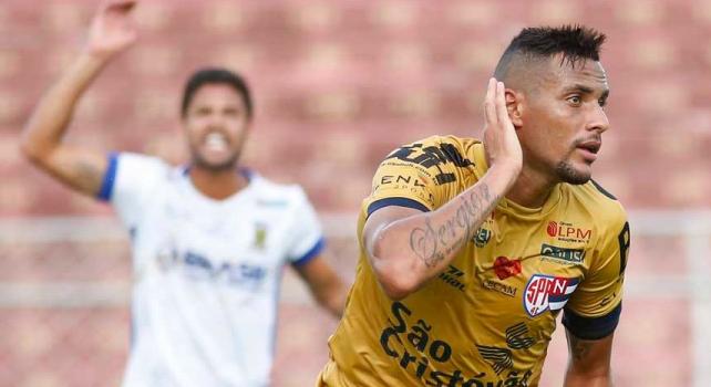 Nacional buscou a virada em cima do Santo André, num jogo emocionante na capital. Foto: Ale Vianna