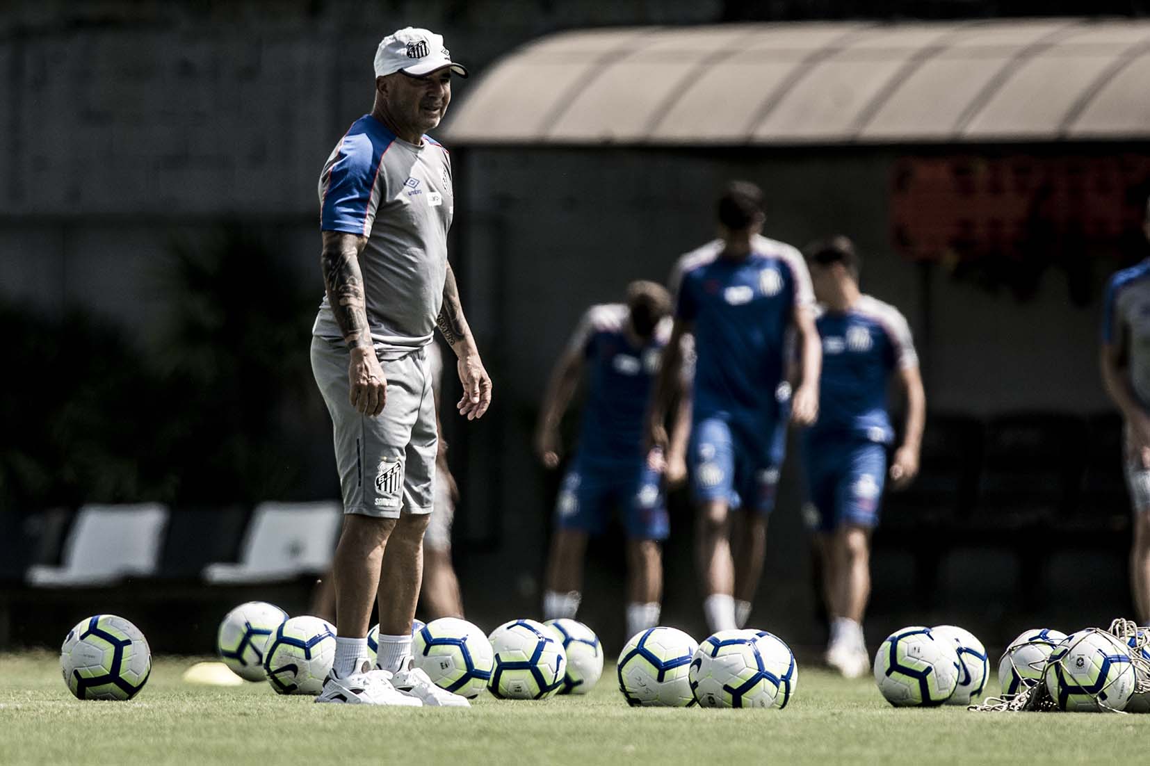 Após folga de carnaval, Santos volta aos treinos com a presença de Luiz Felipe