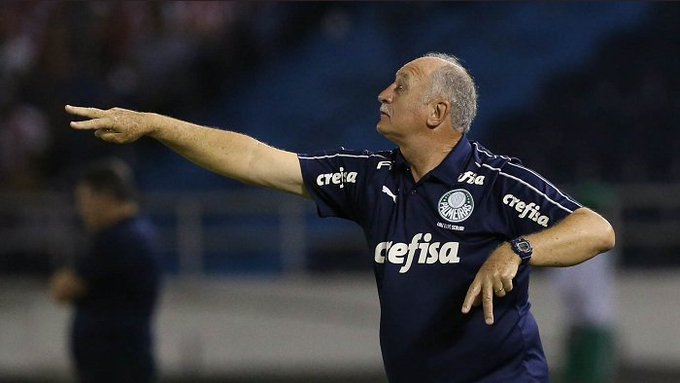 Felipão aprova postura do Palmeiras em estreia vitoriosa na Libertadores