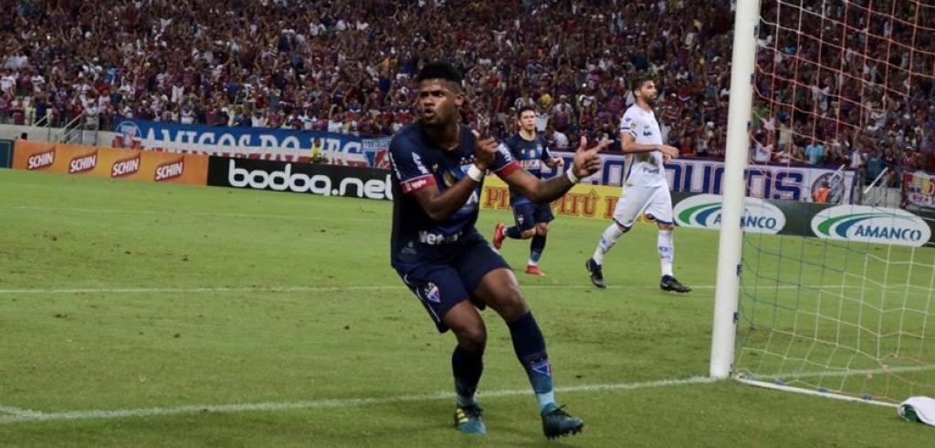 Júnior Santos brilhou na vitória do Fortaleza - Leonardo Moreira / Fortaleza EC