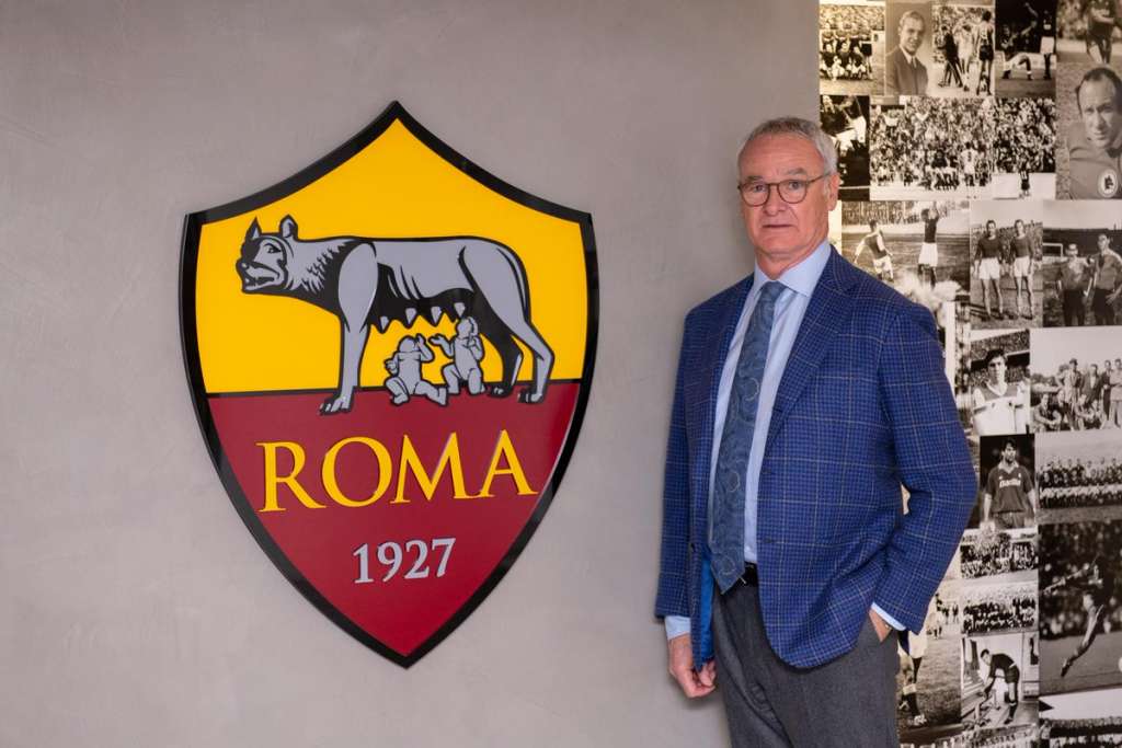 Roma age rápido e anuncia a contratação de Claudio Ranieri