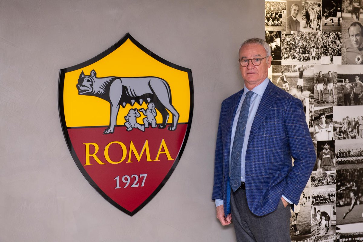 Italiano: Roma age rápido e anuncia a contratação de Claudio Ranieri