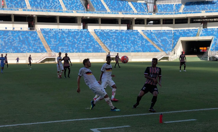 POTIGUAR: Com gols de Chiclete e Negueba, Globo vence e assume liderança