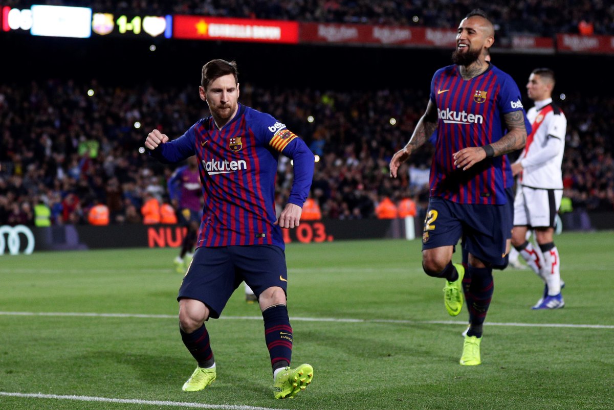 ESPANHOL: Com gol e assistência de Messi, Barça busca virada e mantém vantagem