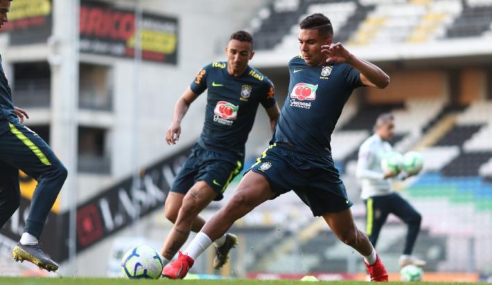 Casemiro - Foto: Lucas Figueiredo/CBF