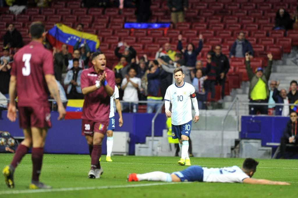 Messi teve retorno ruim na Argentina