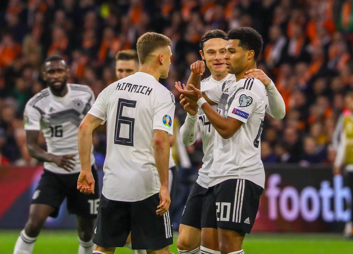 ELIMINATÓRIAS EURO: Alemanha supera momento ruim e mostra força para derrotar a Holanda