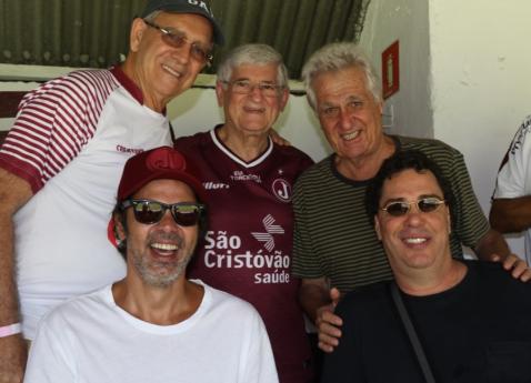 Bruno Mazzeo e Casagrande estiveram na Rua Javari