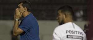 Carille se irrita com má atuação do Corinthians: 'Não sei se merecíamos o empate'
