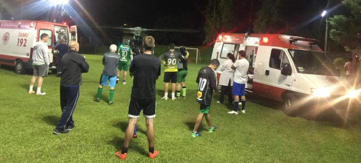 IRONIA DO DESTINO: O socorro chegou rápido, mas o infarto foi fulminante