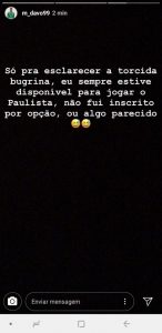 Sem jogar no profissional, atacante da base gera polêmica no Guarani