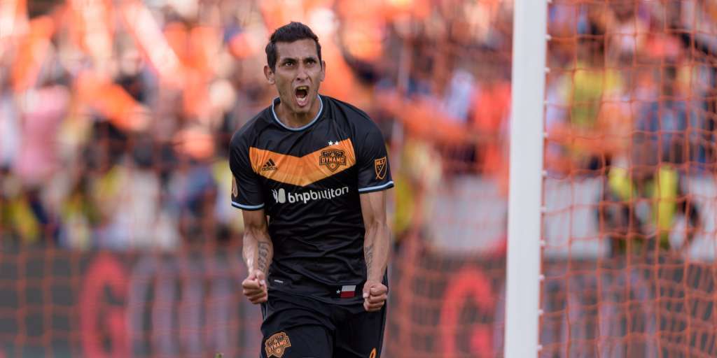 Maidana tem passagem pelo futebol norte-americano. (Foto: Divulgação / Houston Dynamo)