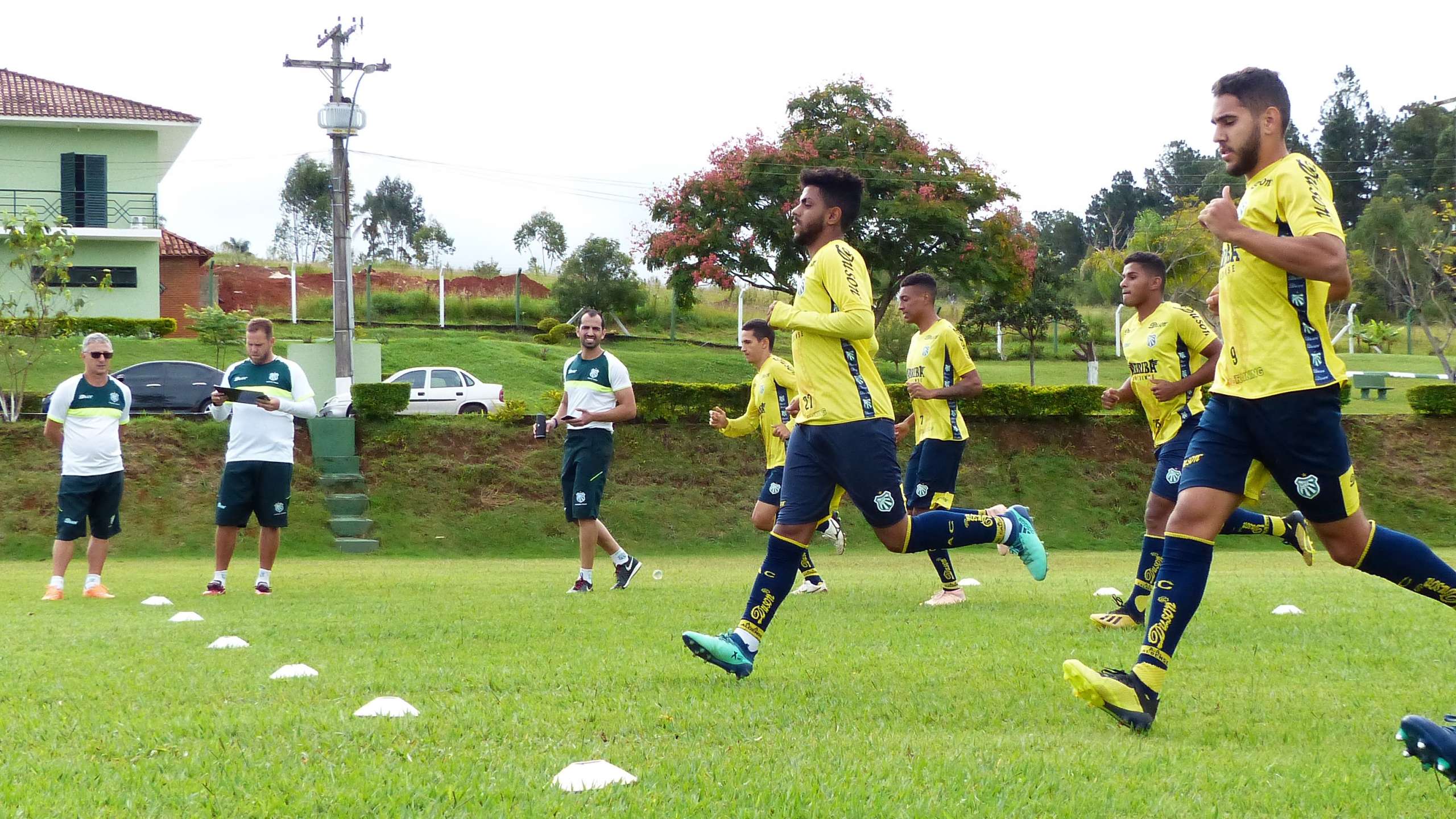 Focado na Série D, jogadores da Caldense fazem teste de resistência aeróbica