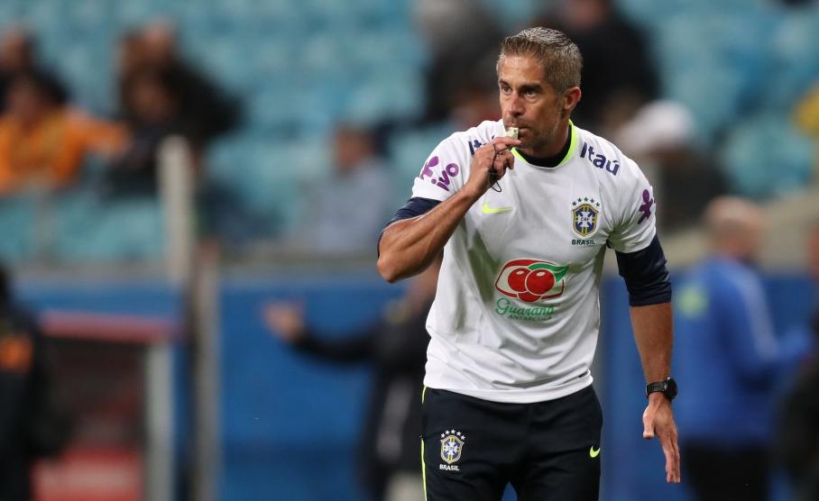 Sylvinho é o novo técnico da seleção olímpica - Lucas Figueiredo/CBF