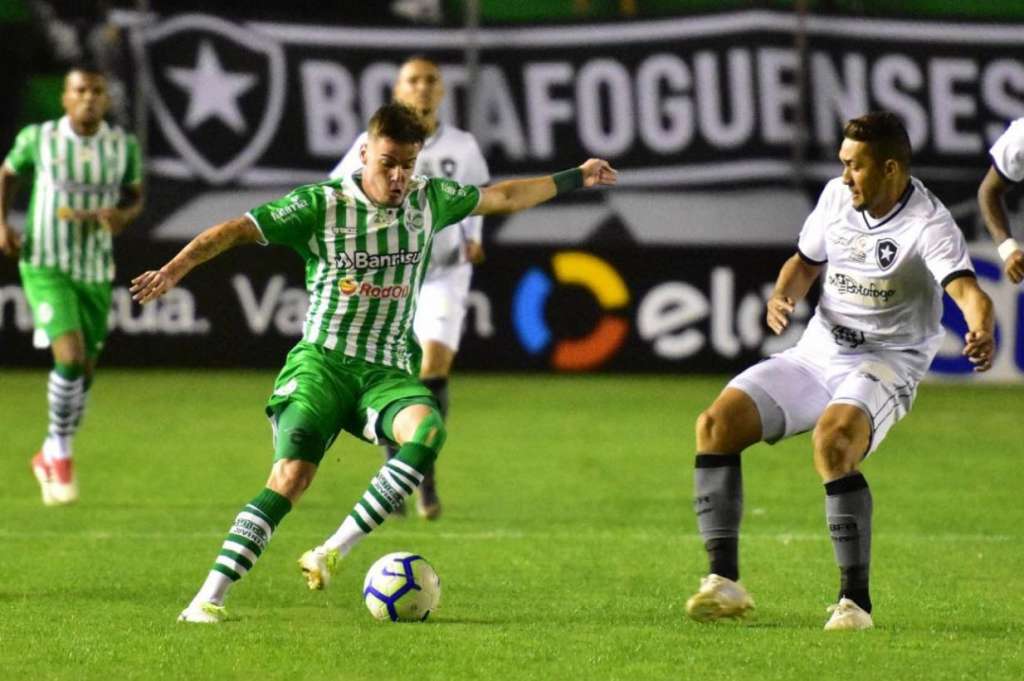 O Botafogo não vem tendo um bom início de temporada e contava com a classificação na Copa do Brasil pela questão financeira (Foto: Arthur Dallegrave/Juventude)
