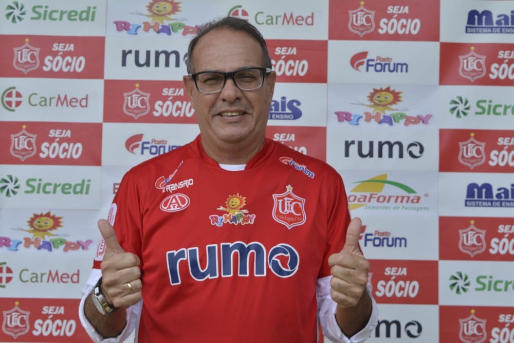 Série D: União Rondonópolis apresenta técnico Caé Cunha