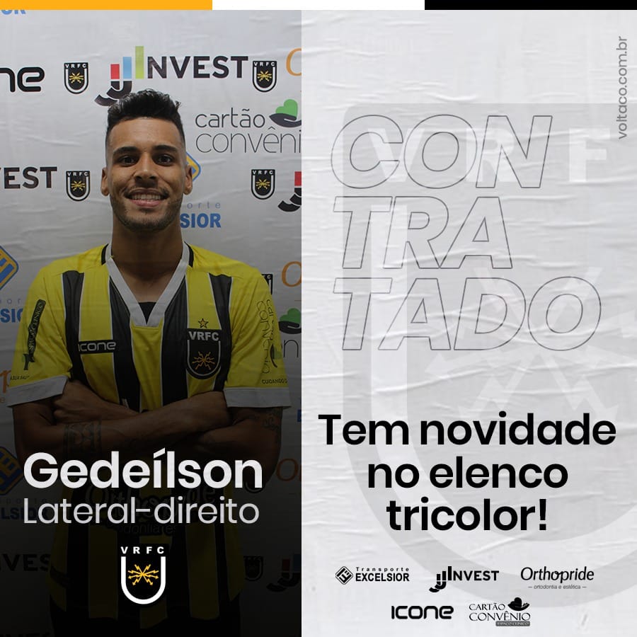 Série C: Volta Redonda confirma lateral rebaixado no Paulista A2 com Linense