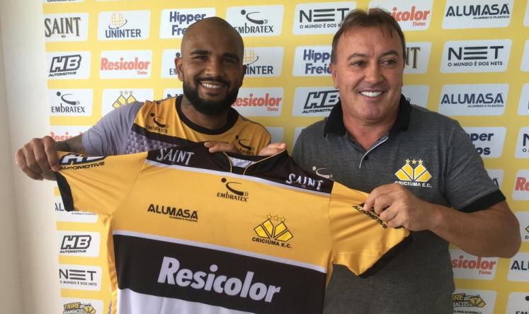 Liel é o novo reforço do Criciúma - Fernando Ribeiro/Criciúma EC