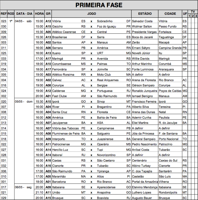 CBF detalha datas e horários de 12 jogos do Cruzeiro na Série B; Confira