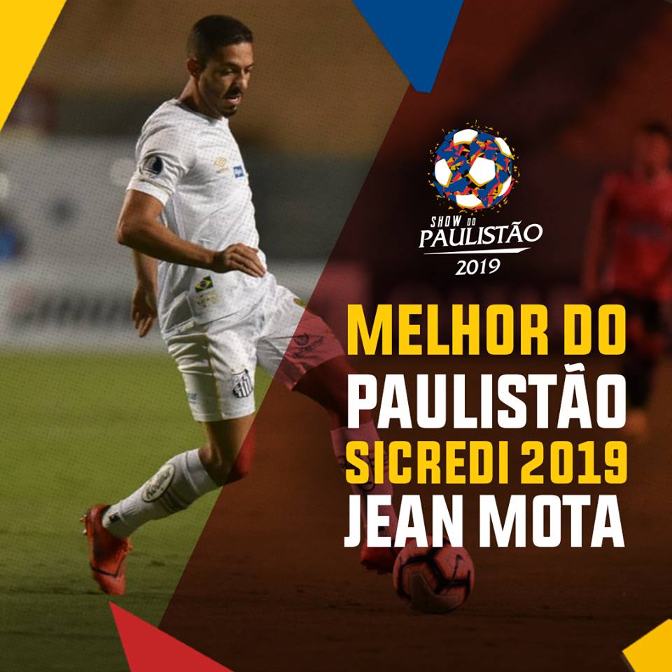 Em trimestre especial, Jean Mota vira artilheiro e é eleito Melhor Jogador do Paulistão