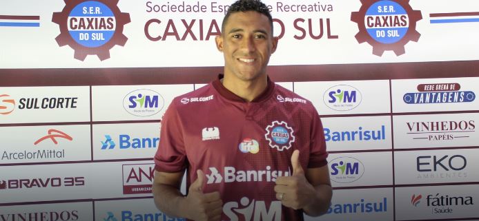 Série D: Caxias apresenta ex-meia de Vitória, Londrina, Juventude e CRB