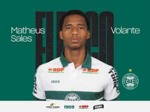 Série B: Coritiba acerta com Matheus Sales, do Palmeiras, por empréstimo