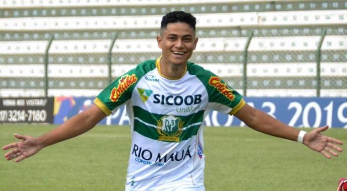 Victor Matheus, atacante do Rio Preto Sub-20