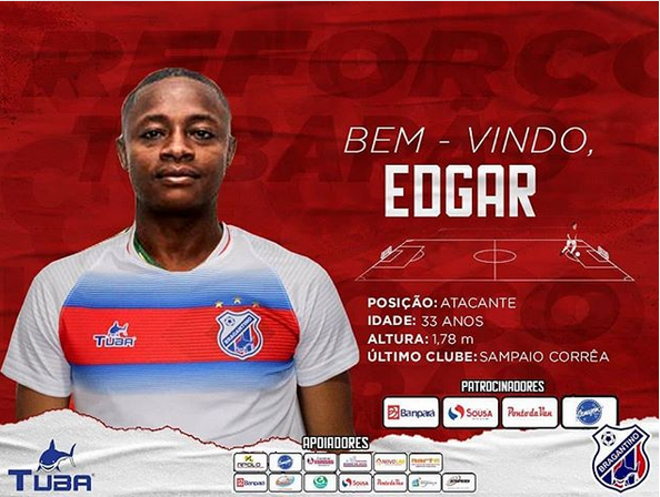 Série D: Bragantino-PA anuncia chegada de ‘polêmico’ atacante ex-Remo e Sampaio