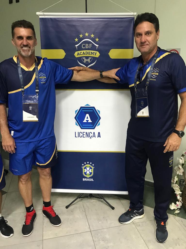 Em busca de aperfeioçamento, João Brigatti faz Curso da CBF em Águas de Lindóia