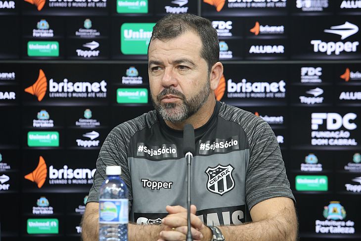 Treinador do Ceará projeta reencontro com Goiás: “Extremamente difícil”