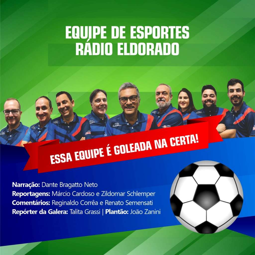 Equipe da Rádio Eldorado, de Criciúma, vai transmitir o jogo deste sábado