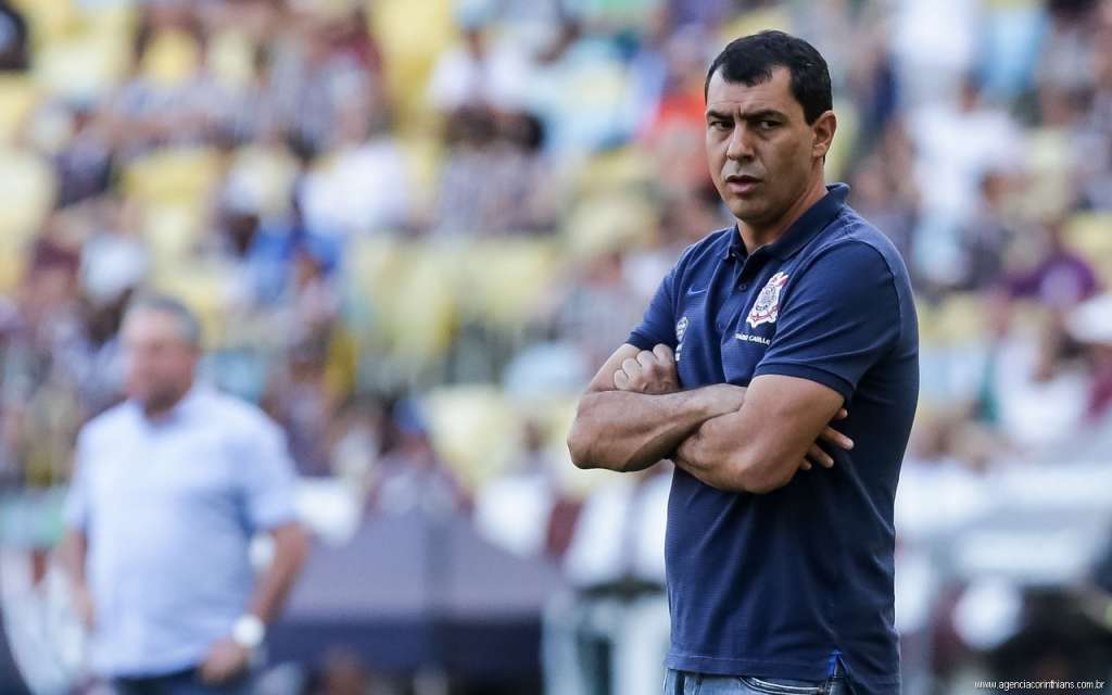 Fábio Carille terá reforços para o jogo contra o Grêmio. (Foto: Rodrigo Gazannel / Corinthians) - Rodrigo Gazannel / Corinthians