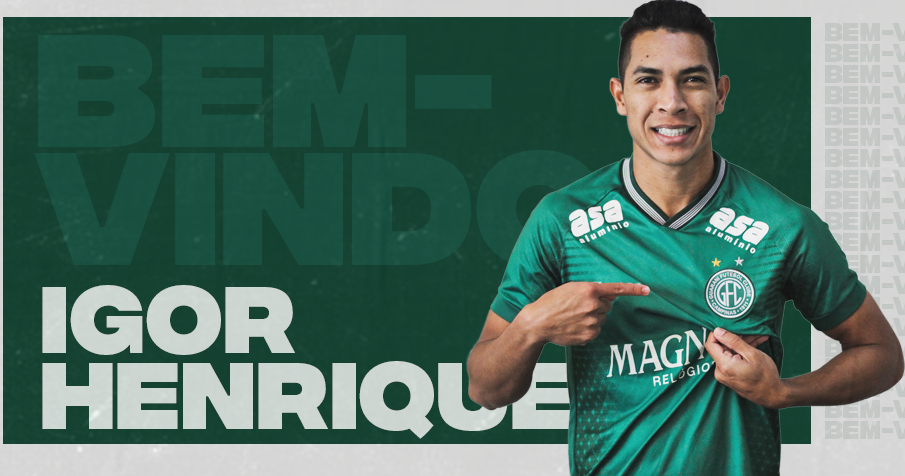 Igor Henrique é o novo reforço do Guarani