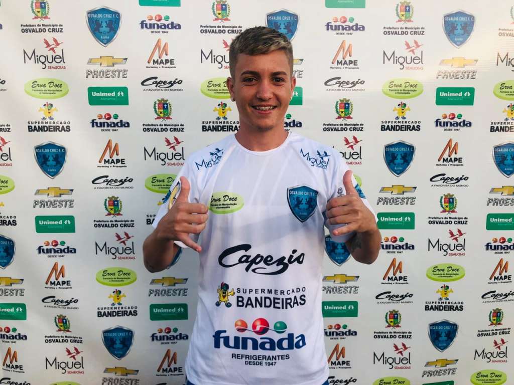 Gustavo Rosa é um dos reforços do Azulão para a sequência da Segundona