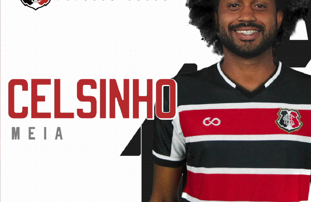 Série C: Celsinho é regularizado e poderá estrear pelo Santa Cruz já neste sábado