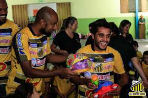 Série D: Novorizontino-SP faz doações para Creche São Vicente de Paulo
