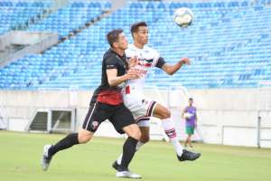 Santa Cruz-RN 2 x 2 River-PI - Galo Carijó segue invicto e fica perto da vaga