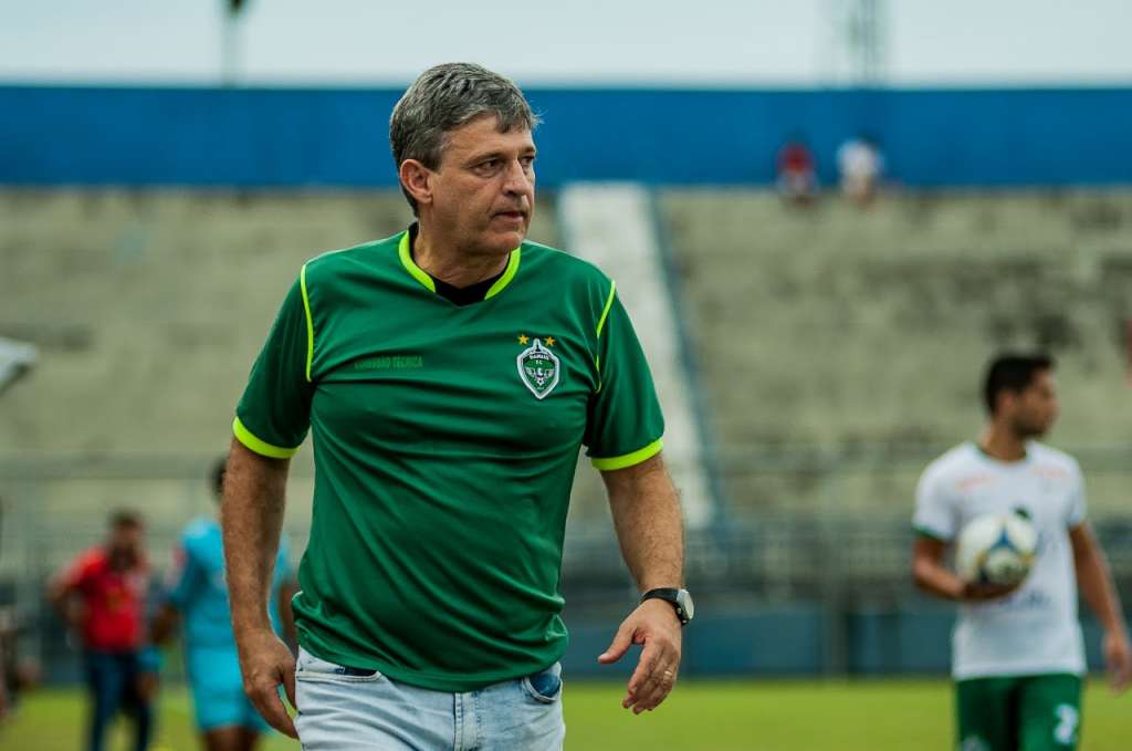 Campeão amazonense e invicto na Série D, Fajardo ostenta invencibilidade de 17 partidas comandando o Manaus (Foto: Janailton Falcão/Manaus FC)