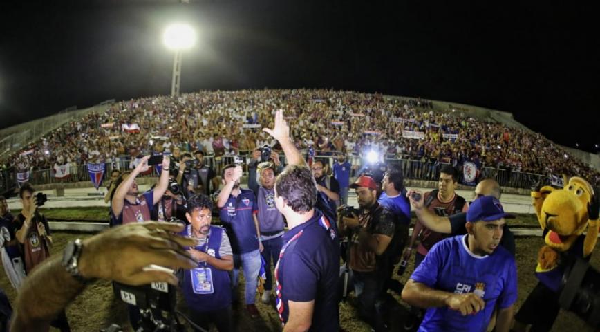 Rogério Ceni é o exemplo do atual momento vivido pelo Fortaleza. (Foto: Junot Lacet Filho / CBF)