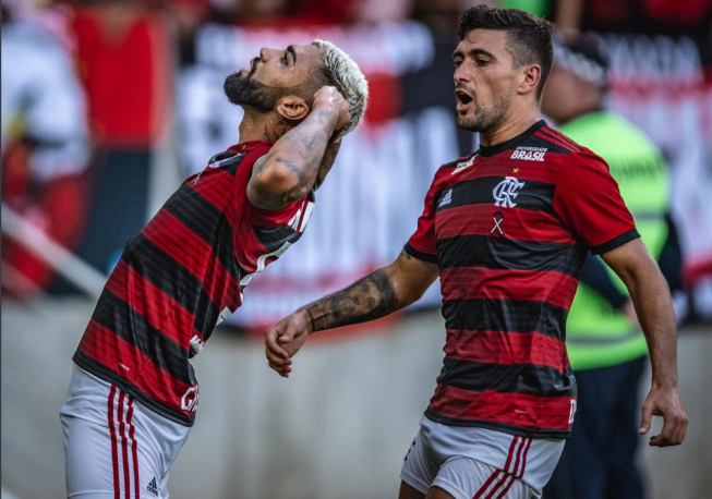 Autor dos dois gols em vitória, Gabriel exalta força do elenco do Fla