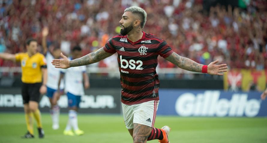 Gabriel Barbosa foi o cara do Flamengo