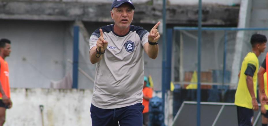 Márcio Fernandes lamentou o empate no final sofrido pelo Remo ante o Tombense. (Foto: Samara Miranda / Ascom Remo)
